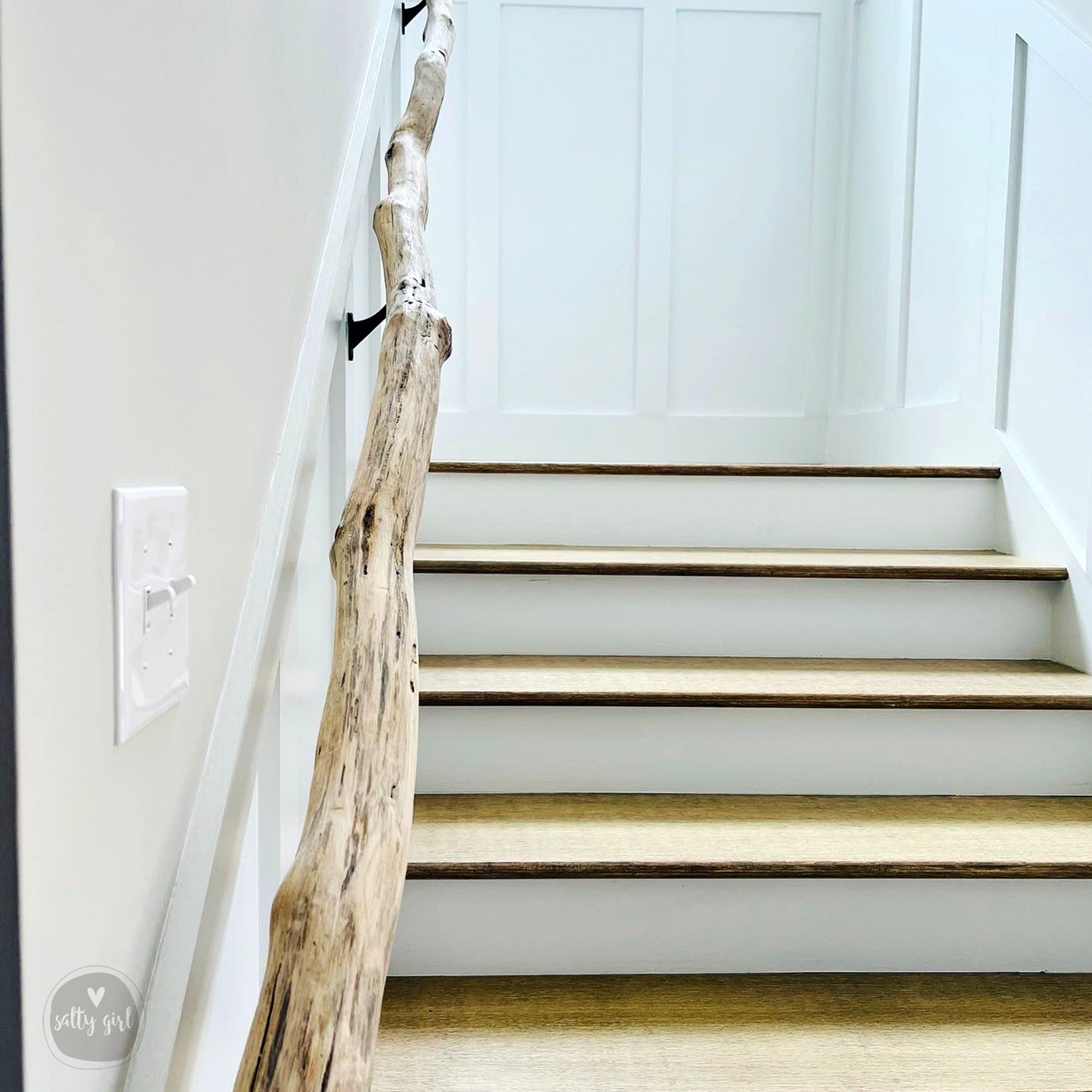 Driftwood Handrail - Maine Driftwood Branch Handrail 2-8 Ft