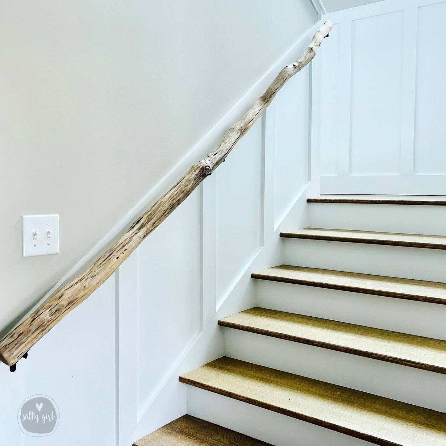 Driftwood Handrail - Maine Driftwood Branch Handrail 2-8 Ft