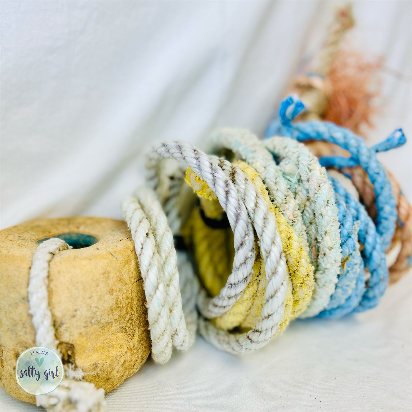 Repurposed Maine Fishing Rope by the Foot
