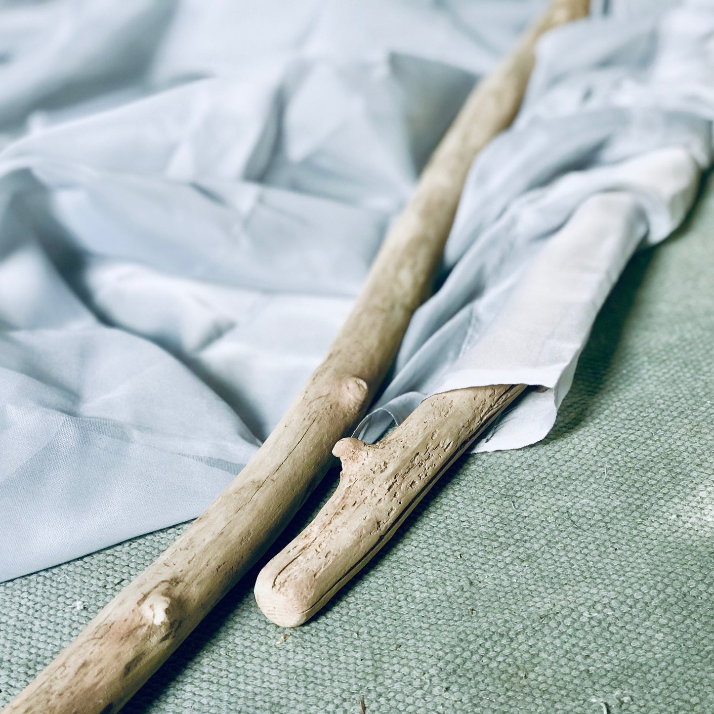 Long Driftwood Branch Curtain Rod 36-64" for Wall Hangings & Macrame too!