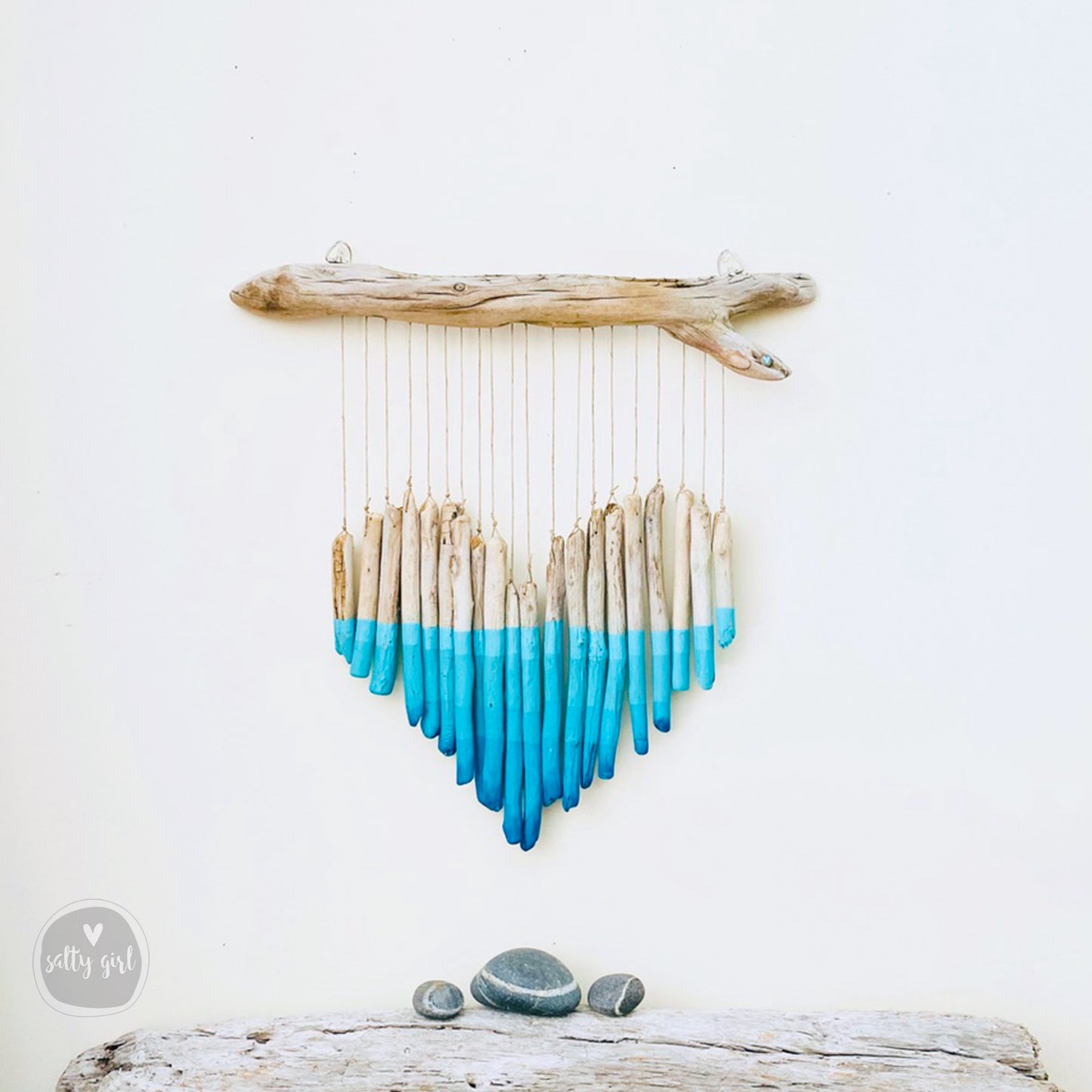Driftwood Hanging Heart Wall Decor