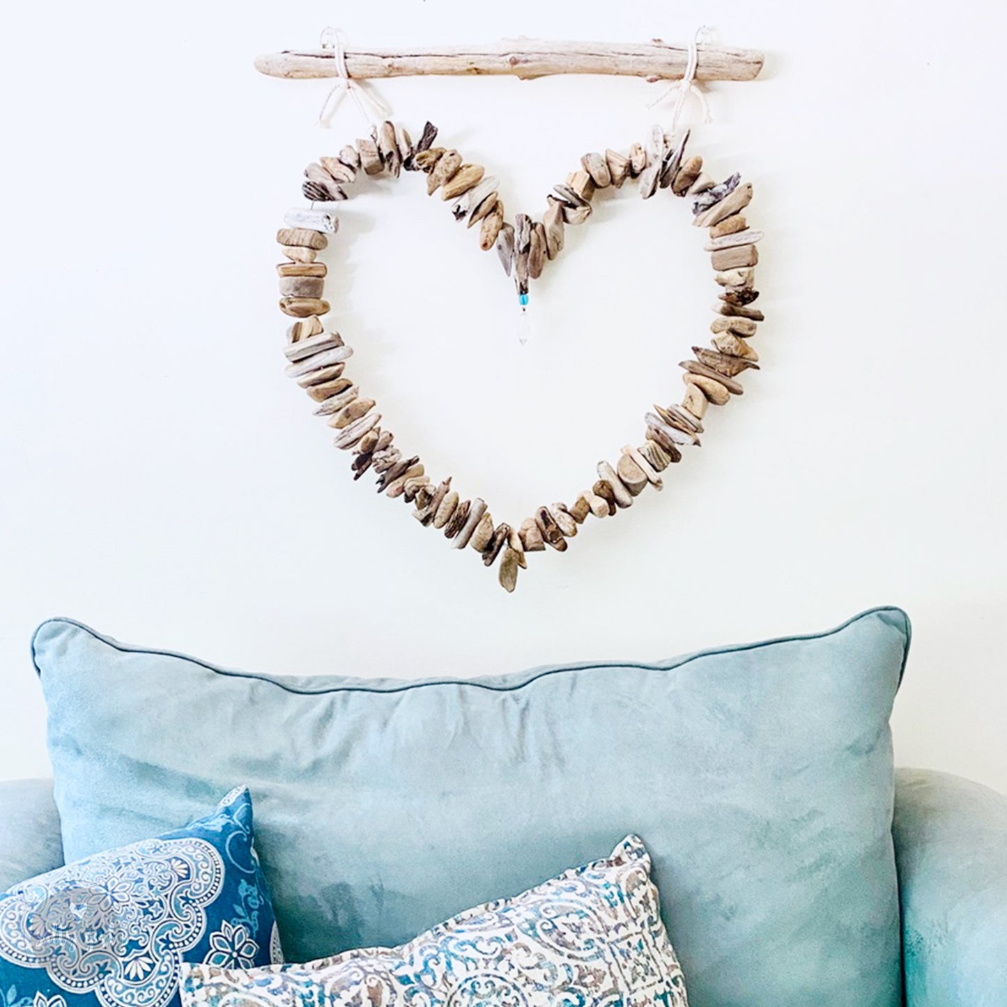 Driftwood Heart Wall Hanging - 4 Sizes 18-42"