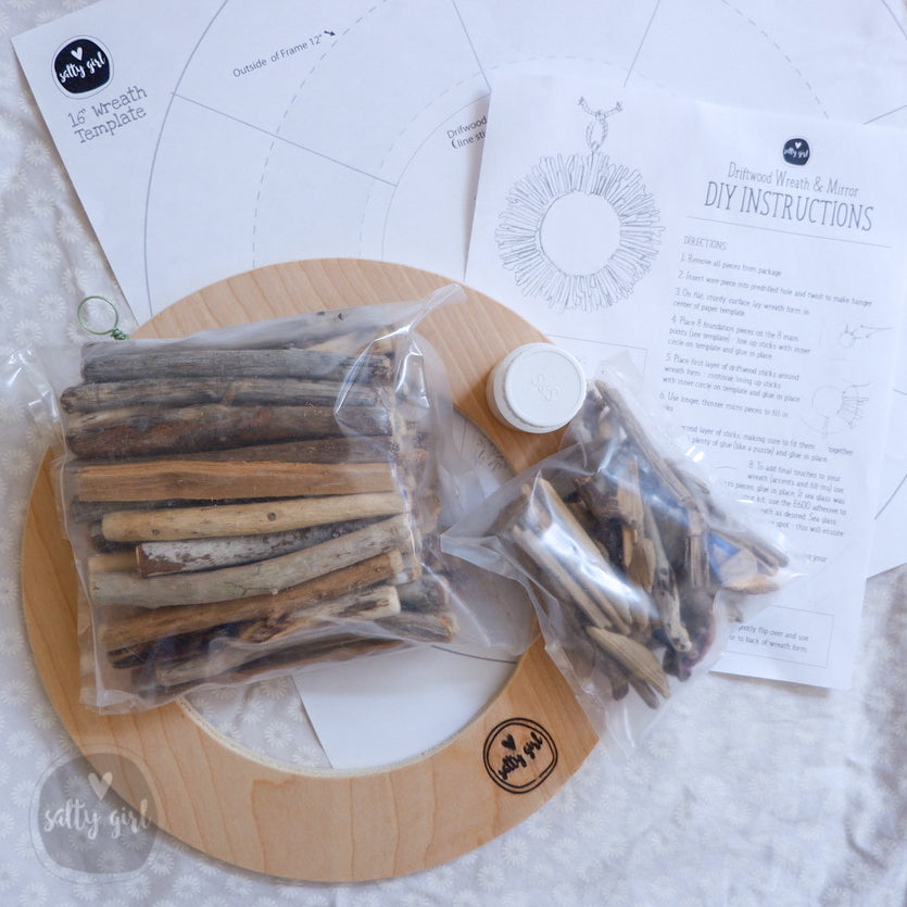 DIY Driftwood Wreath Kit