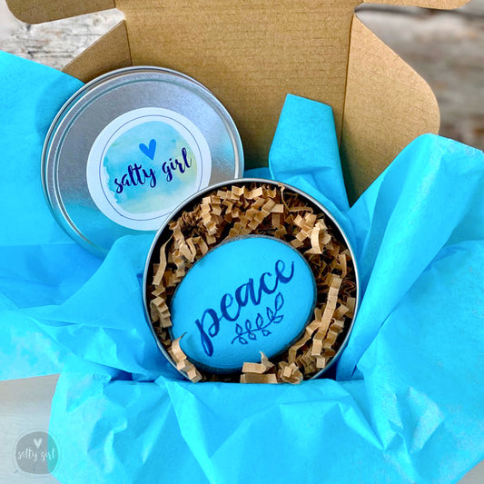 Peace Stone - Hand-Painted Maine Beach Stone