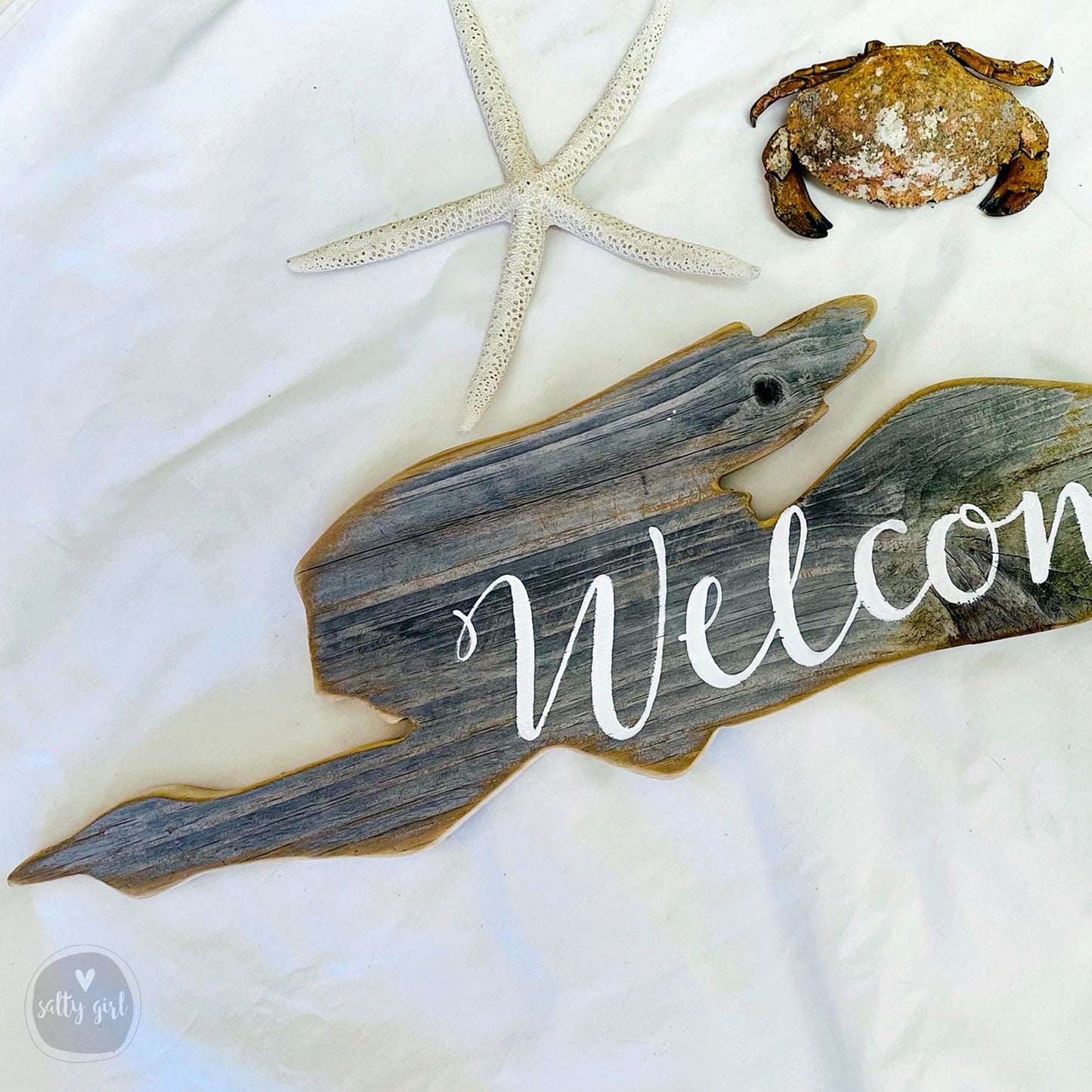 Wooden Mermaid Wall Hanging Sign