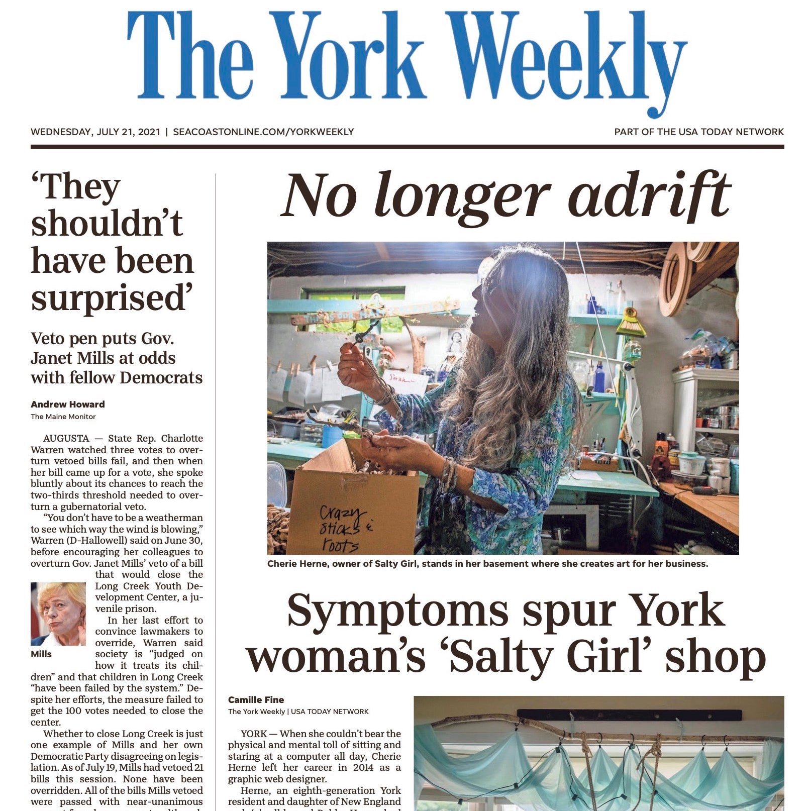 The York Weekly - No Longer Adrift