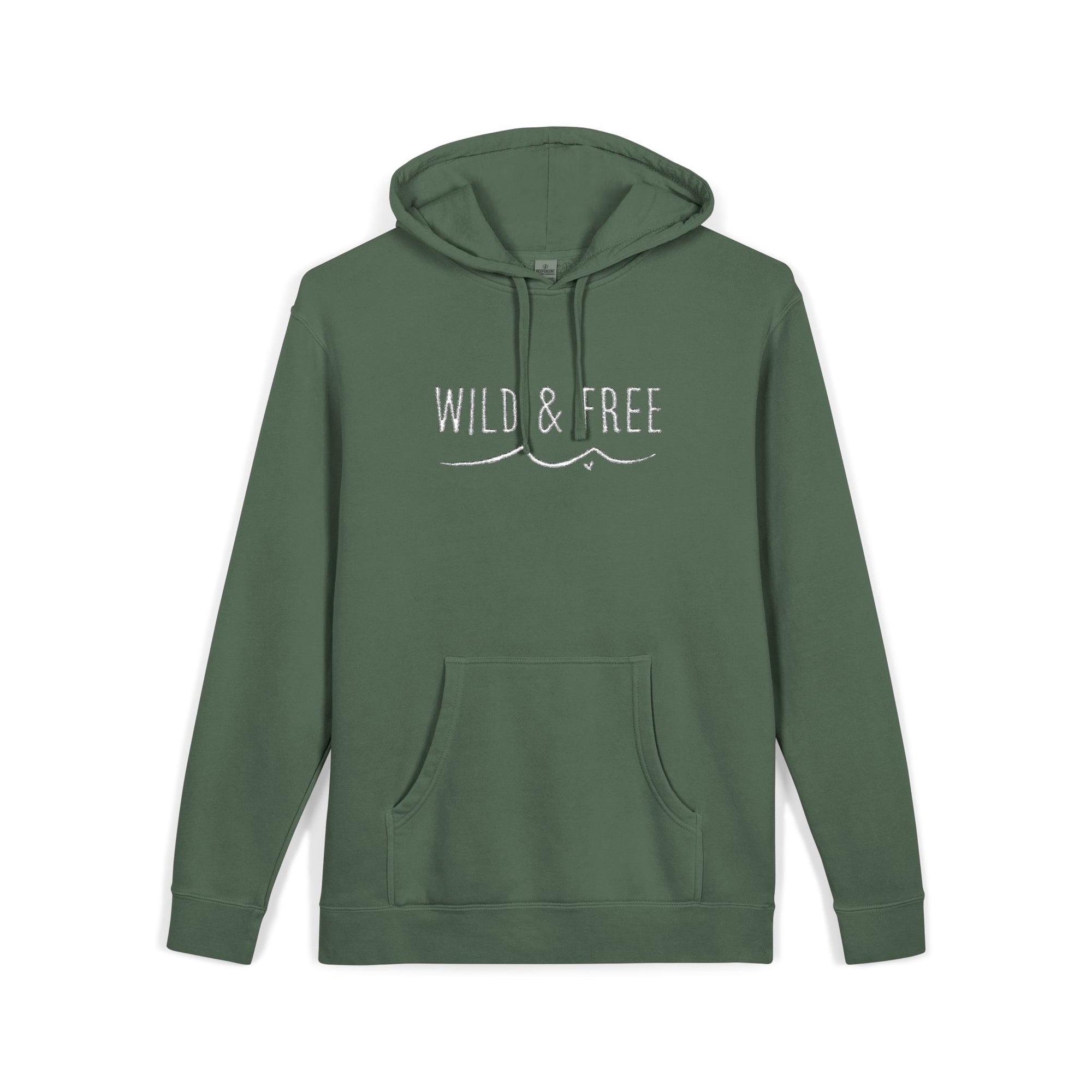 Coastal Hoodie – Wild And Free Beach Pullover | Embroidered Design