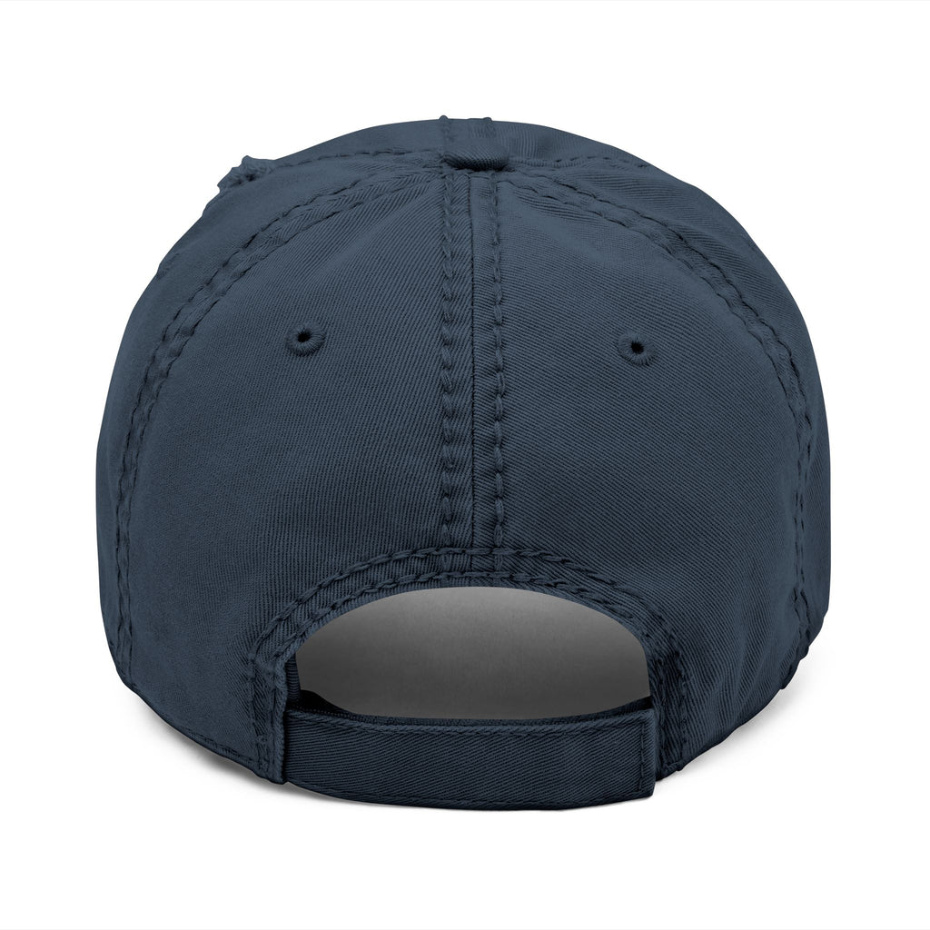Embroidered 'Sun. Sand. Zero F*cks.' Distressed Dad Hat — Beachy Vintage Baseball Cap