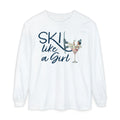 Ski Like a Girl Long Sleeve Tee – Retro Après Ski Shirt