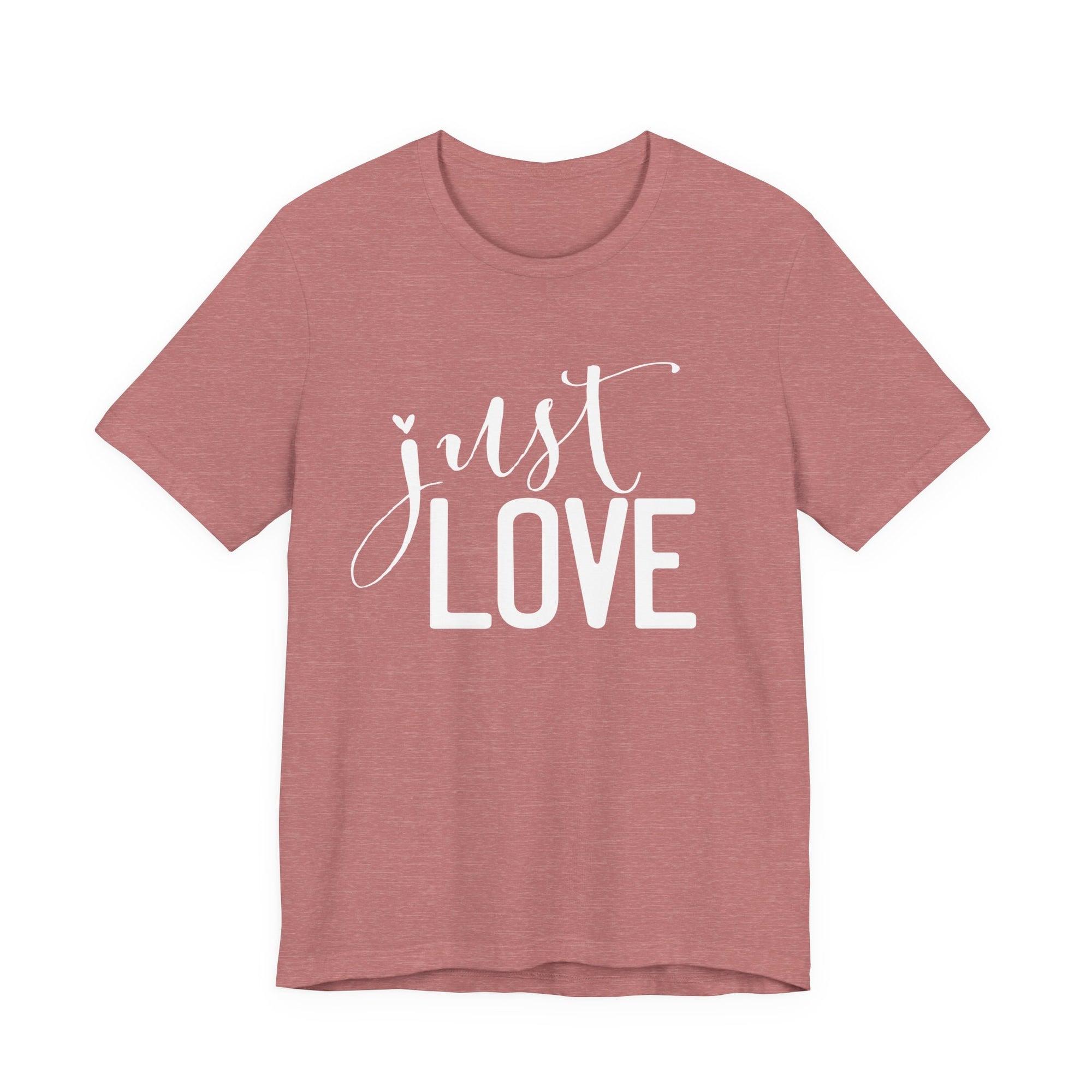 Just Love Beach T-Shirt – Lightweight Cotton Tee | Breathable Summer Top