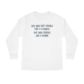 Motivational Long Sleeve - Women's Inspirational Quote Shirt | Soft Cotton Pullover