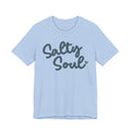 Breathable Salty Soul Cotton T Shirt – Lightweight Summer Casual Tee With Crew Neck