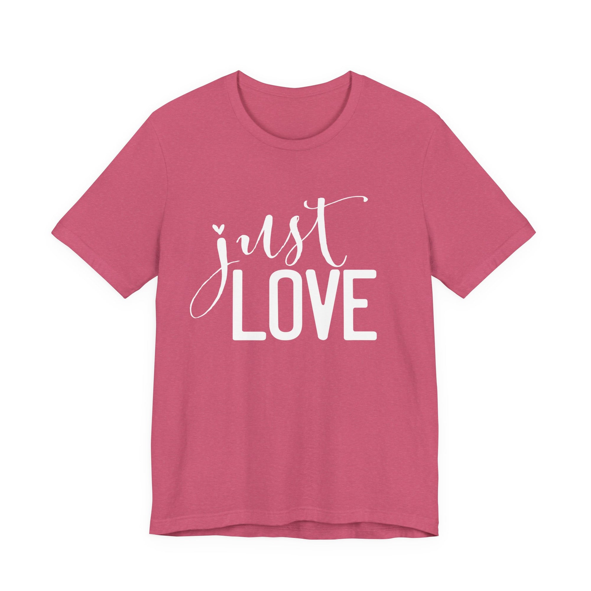 Just Love Beach T-Shirt – Lightweight Cotton Tee | Breathable Summer Top