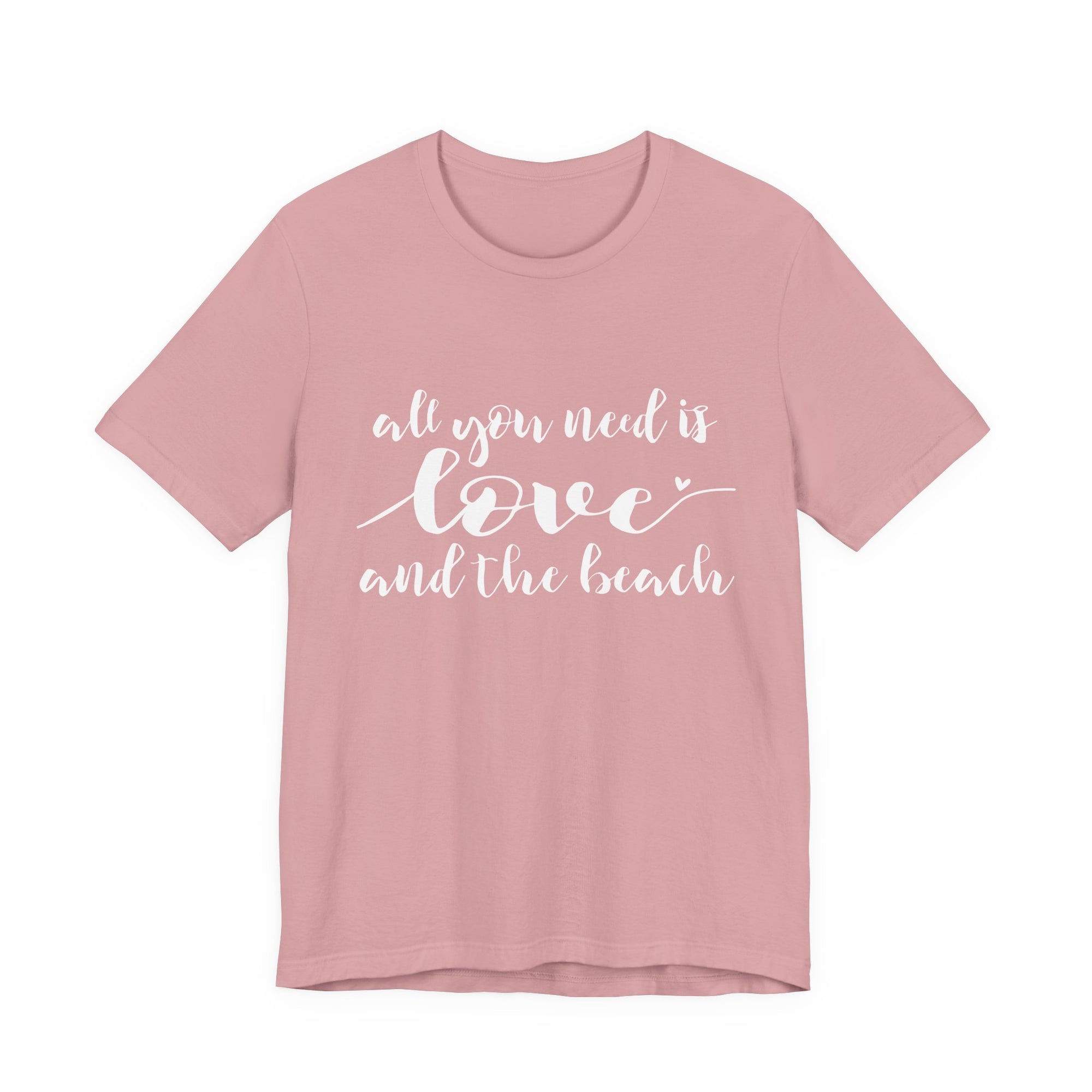 All You Need Is Love and the Beach Tee | Beach Script Shirt