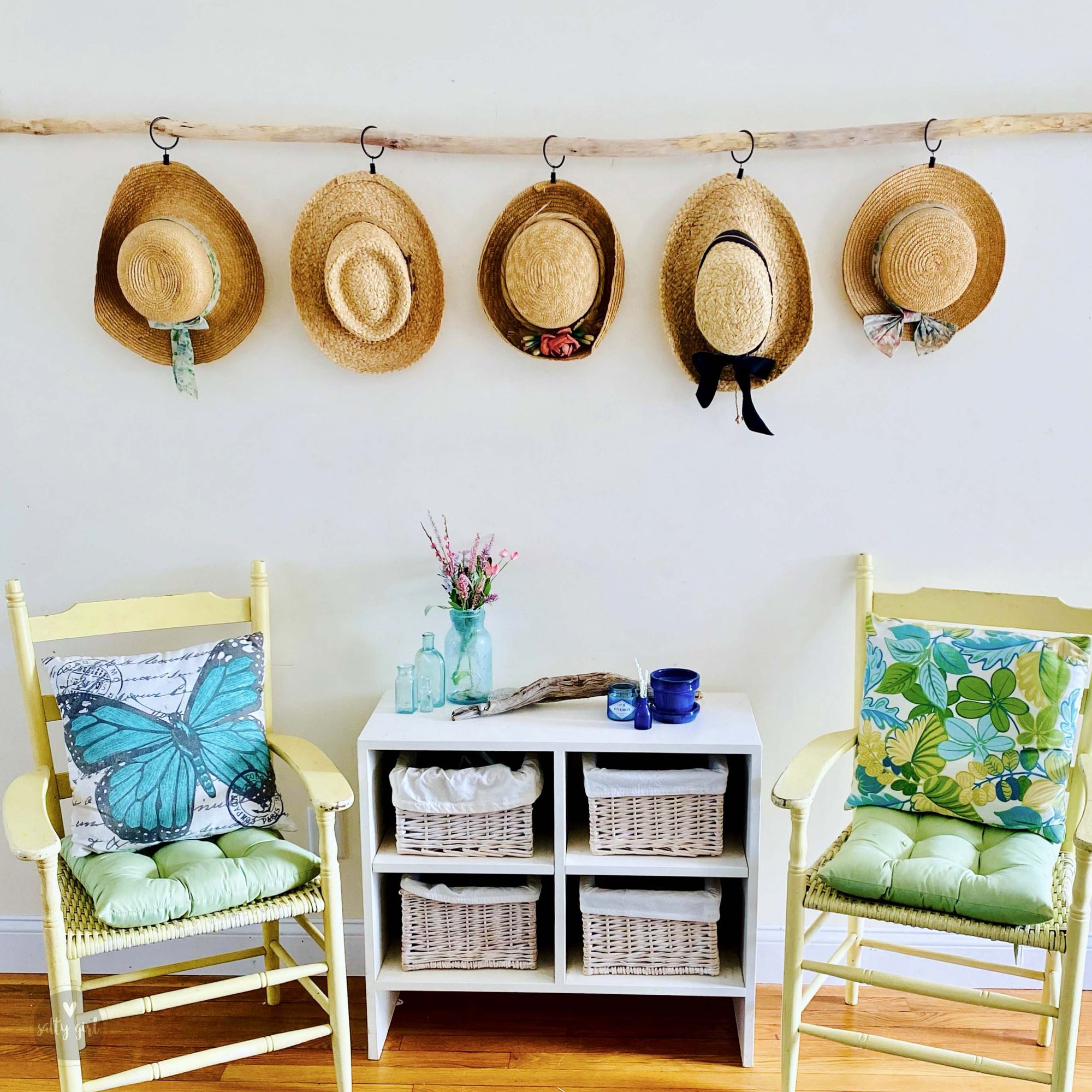 Long Driftwood Branch Curtain Rod 6 FT - 8 FT" for Wall Hangings & Macrame too!