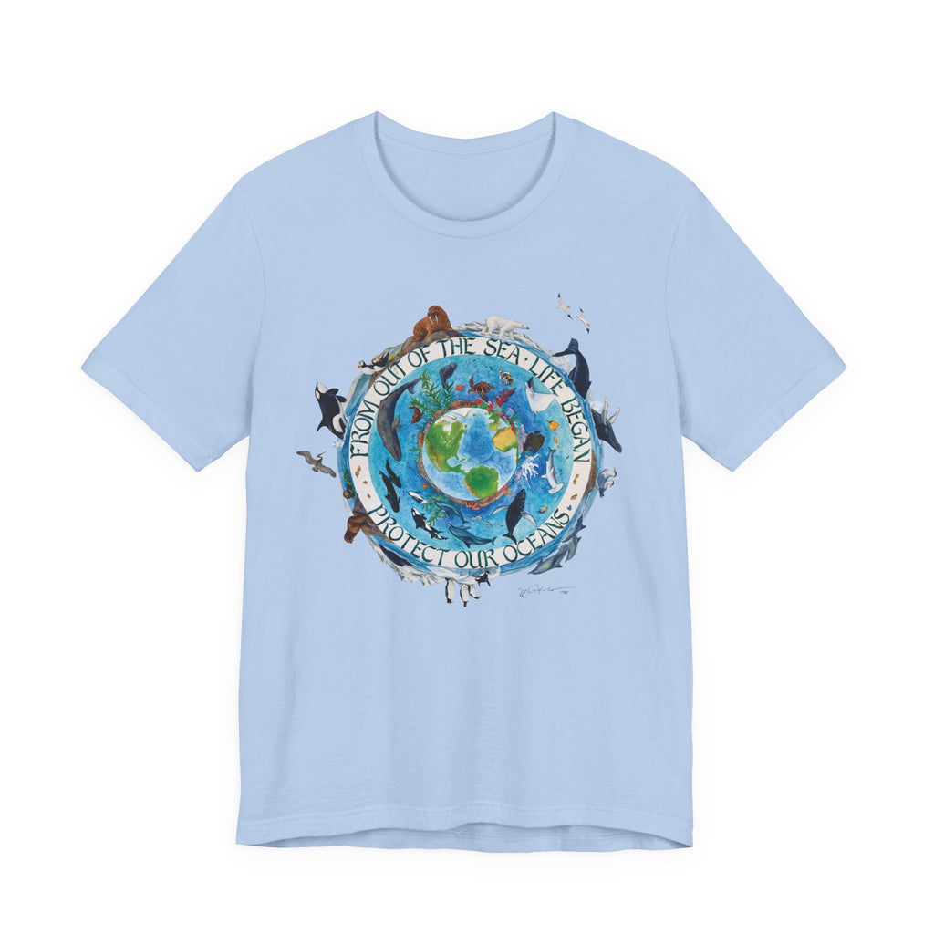 Protect The Ocean T-Shirt – Save Our Seas Shirt | Eco Friendly Shirt for Beach