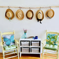 Extra Long Curtain Rods (9-12 FT) – Handcrafted Driftwood Rods for Coastal Window Treatment