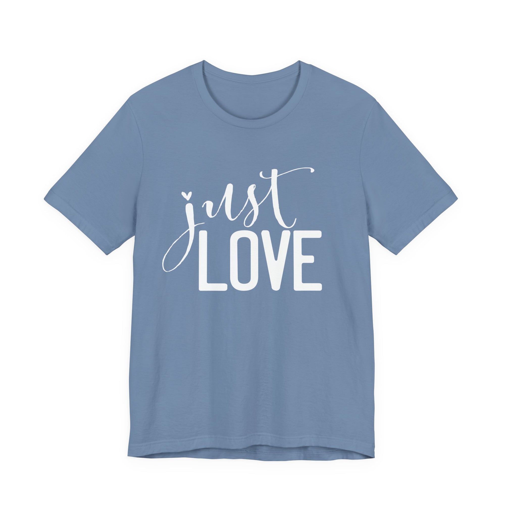 Just Love Beach T-Shirt – Lightweight Cotton Tee | Breathable Summer Top