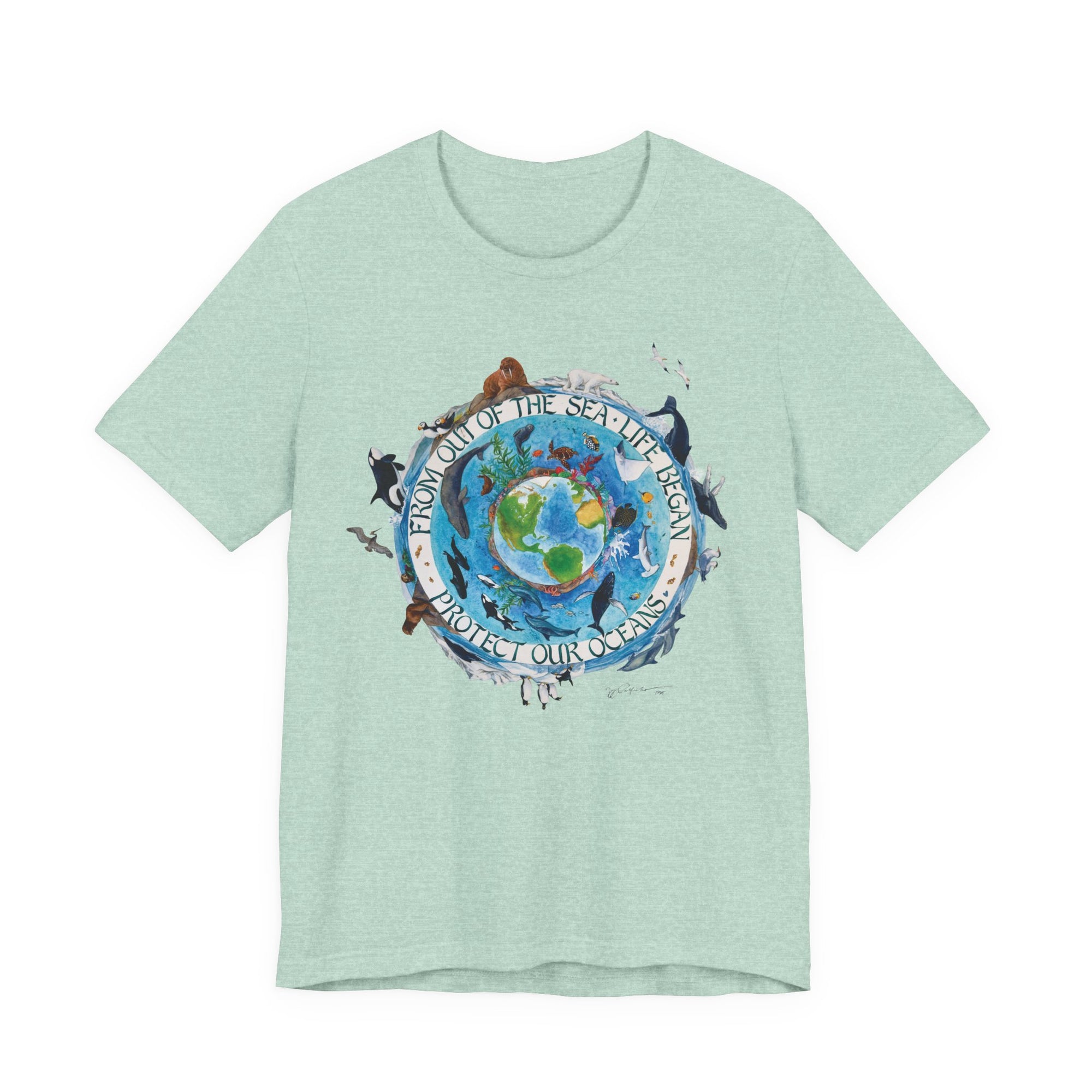Protect The Ocean T-Shirt – Save Our Seas Shirt | Eco Friendly Shirt for Beach