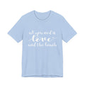 All You Need Is Love and the Beach Tee | Beach Script Shirt