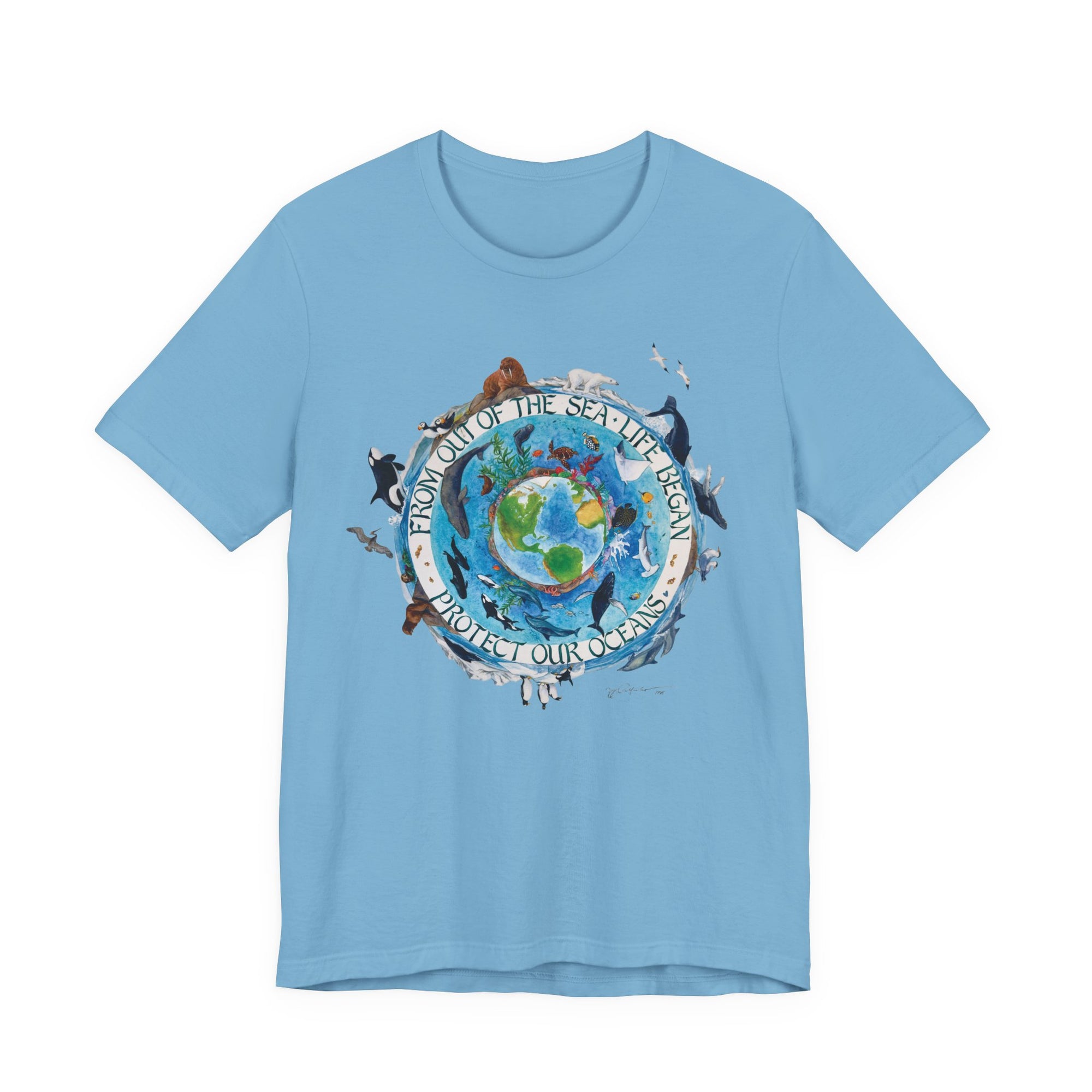 Protect The Ocean T-Shirt – Save Our Seas Shirt | Eco Friendly Shirt for Beach