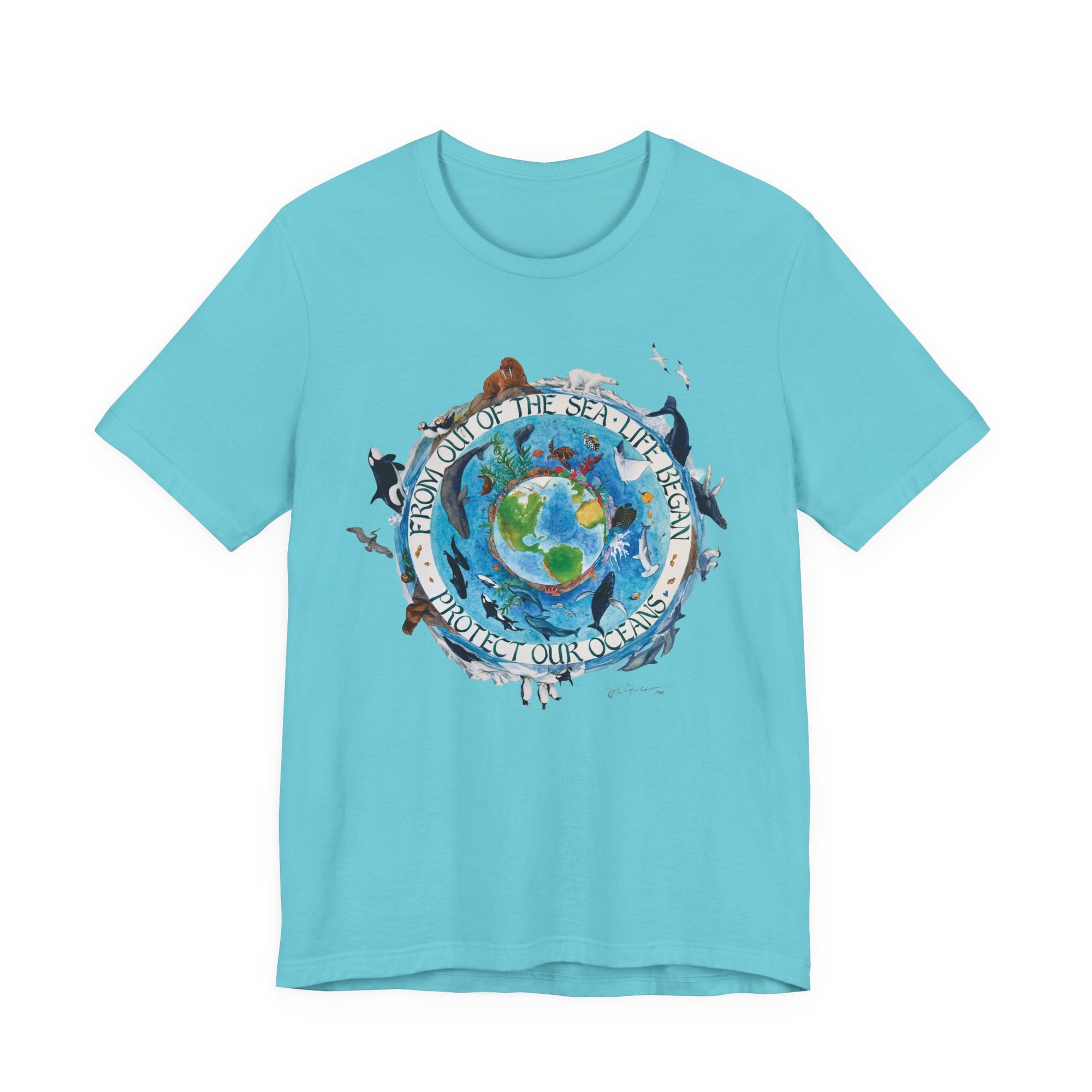 Protect The Ocean T-Shirt – Save Our Seas Shirt | Eco Friendly Shirt for Beach