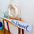Custom Hand Painted Boat Paddle - Nautical Wall Art