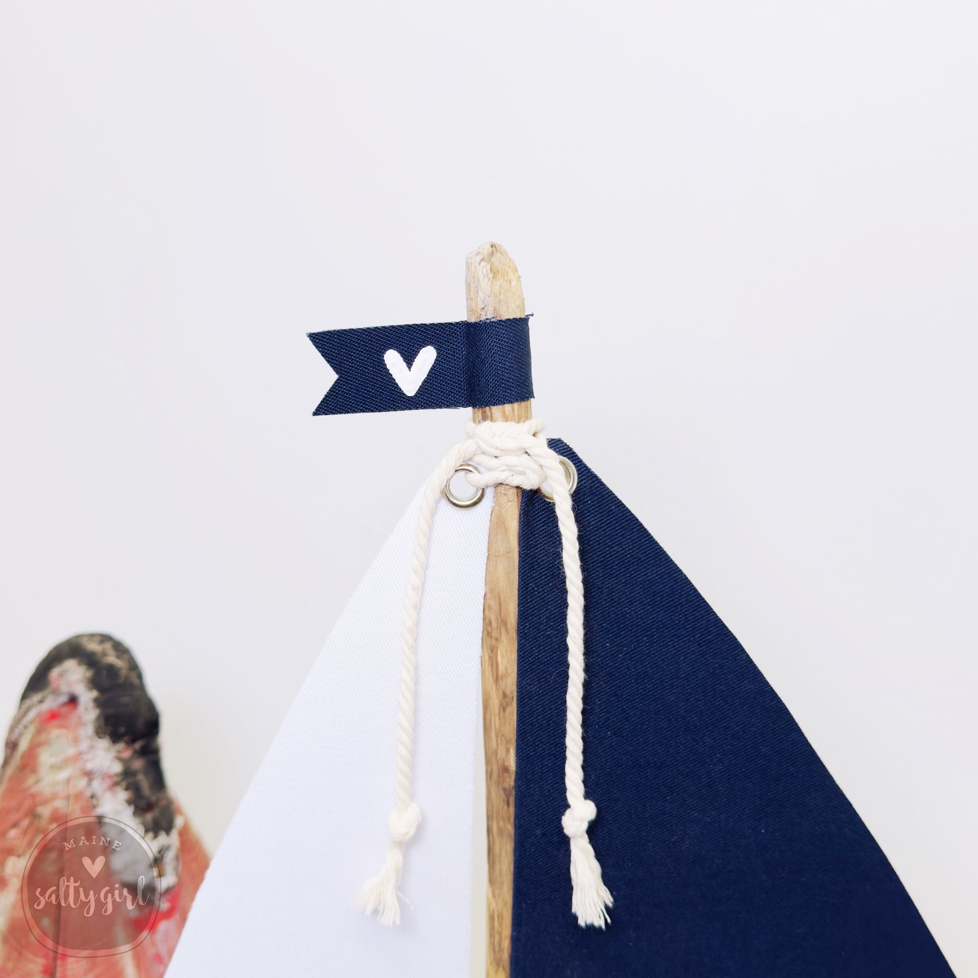 Handcrafted 14" Driftwood Sailboat Table Numbers