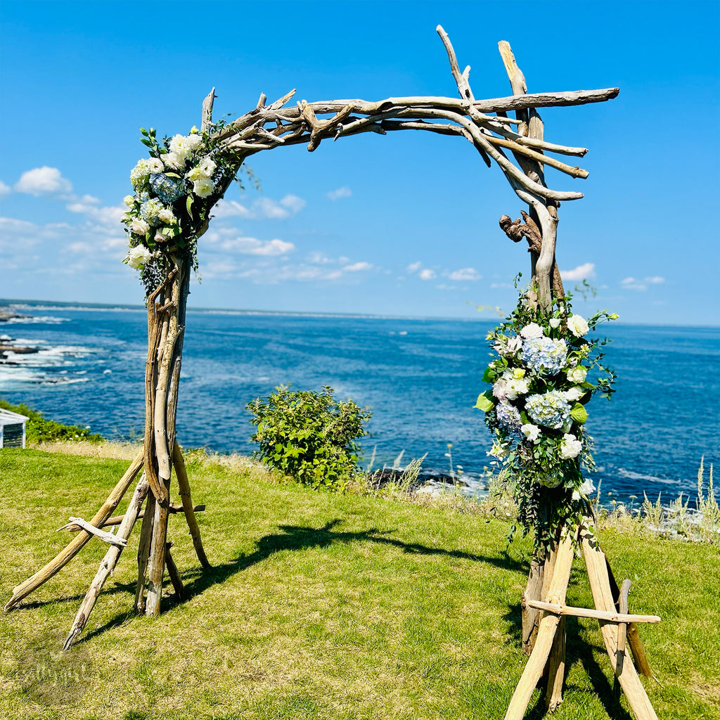 Rustic Driftwood Arch - Versatile & Portable Wedding Decor - Beach Ceremony Arbor