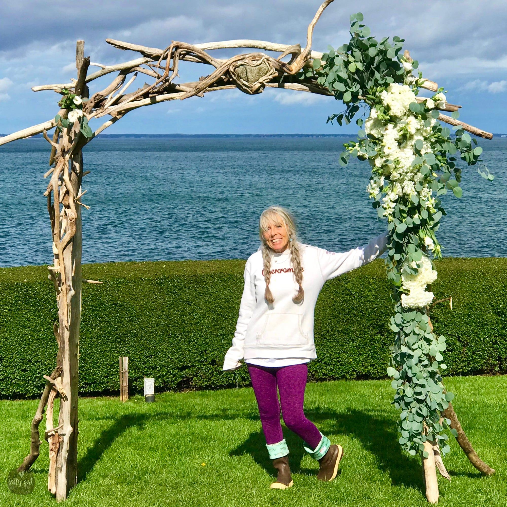 Rustic Driftwood Arch - Versatile & Portable Wedding Decor - Beach Ceremony Arbor