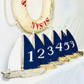 Driftwood Sailboats 14"  - 6 Sailboat Event Centerpieces