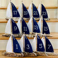 Driftwood Sailboats 16"  - 6 Sailboat Event Centerpieces