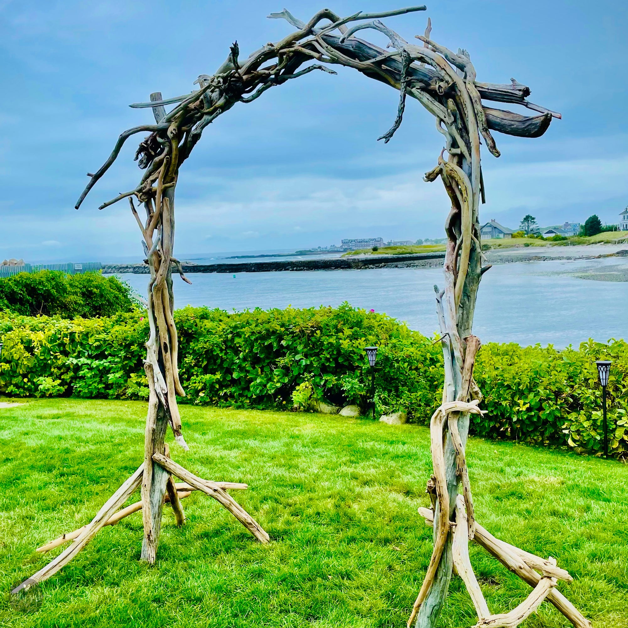 Rustic Driftwood Arch - Versatile & Portable Wedding Decor - Beach Ceremony Arbor