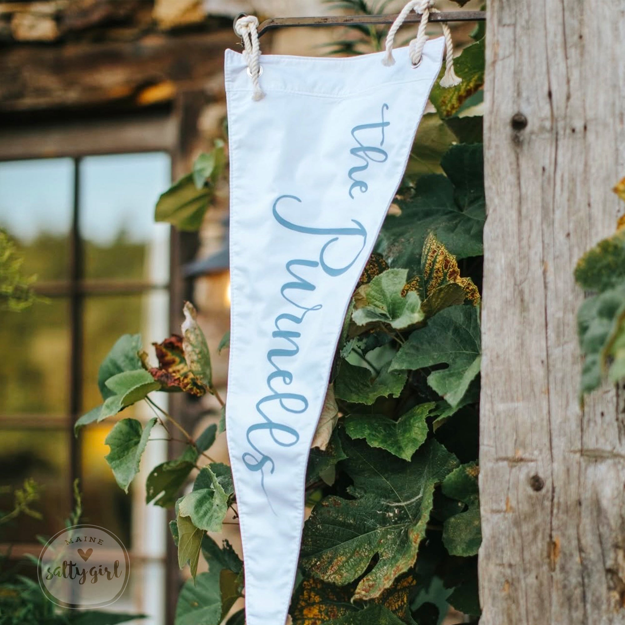 Custom Wedding Pennant – 48" Personalized Wedding Banner