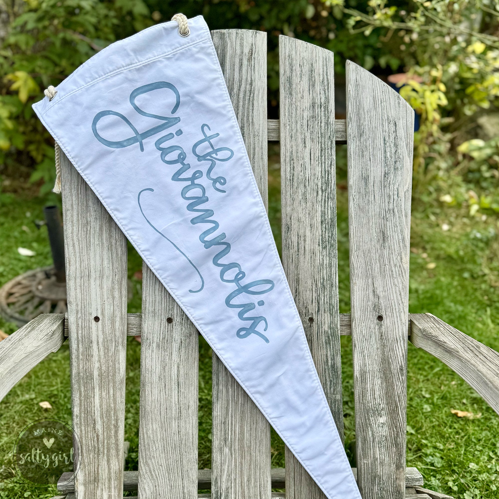 Custom Wedding Pennant – 36" Personalized Wedding Banner