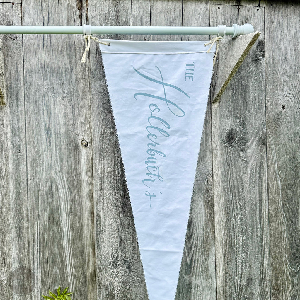 Custom Wedding Pennant – 48" Personalized Wedding Banner
