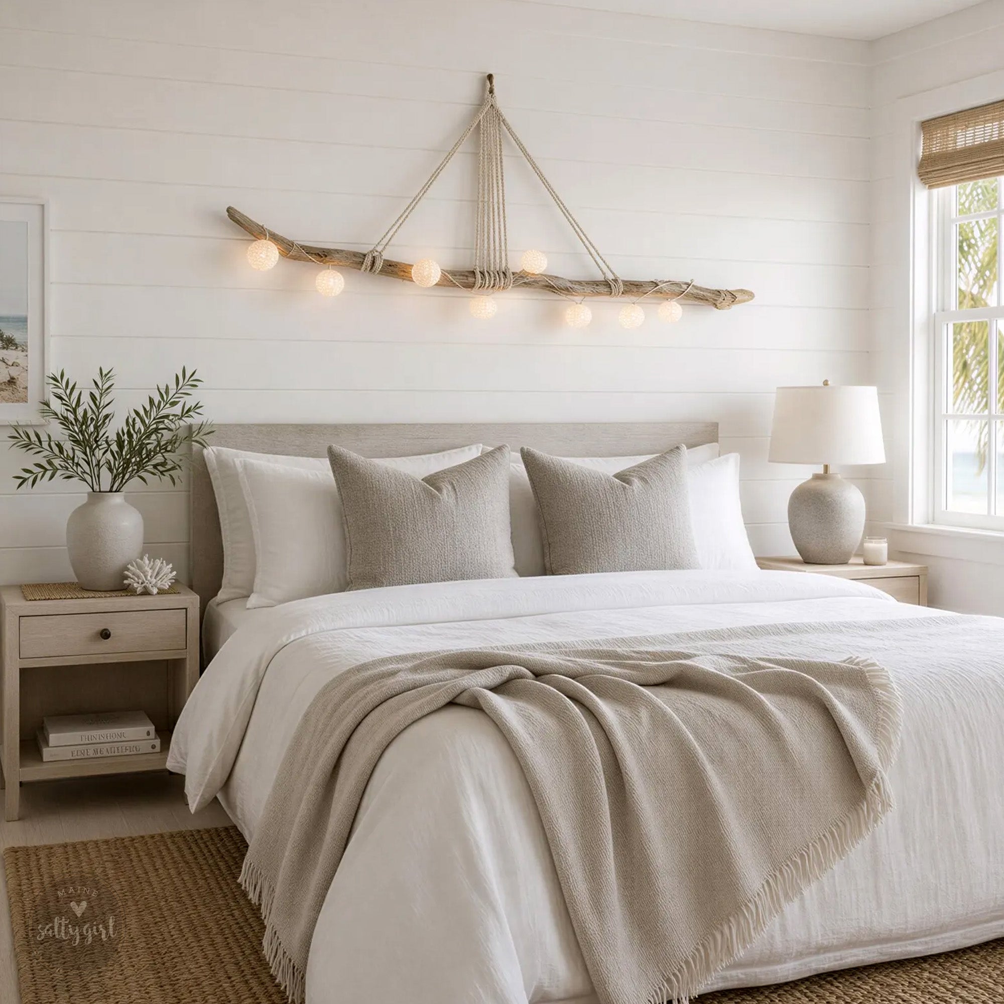 Long Driftwood Poles | Maine Coastal Wall Decor 5-7 Ft – Maine