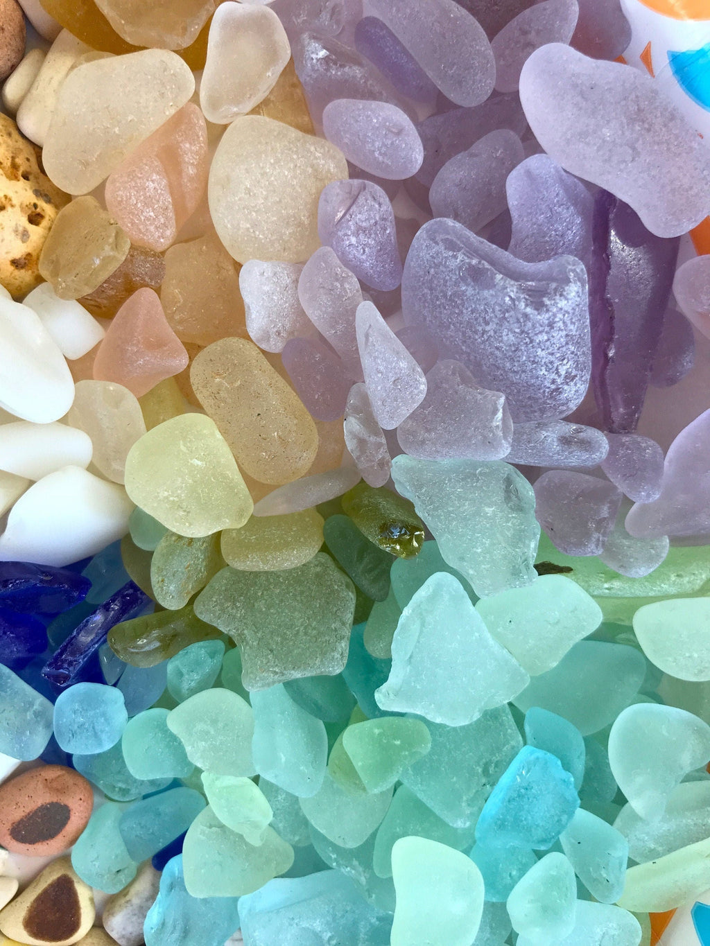2 oz Bulk Genuine Aqua Sea Glass – Ocean Tumbled in Maine!