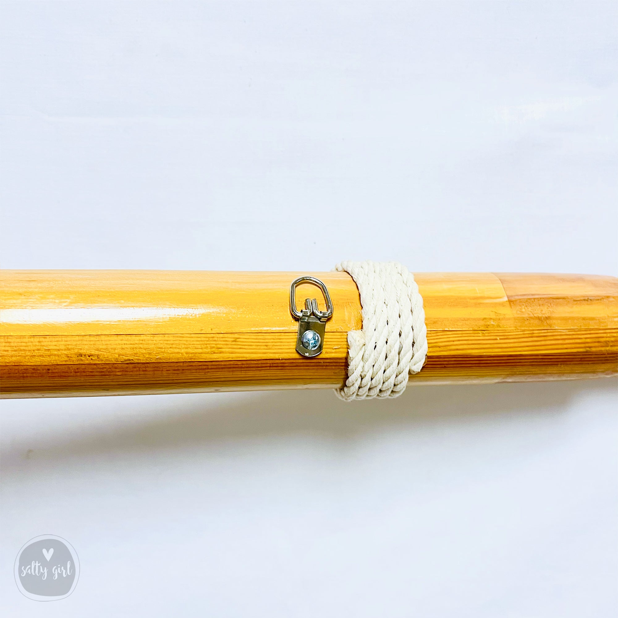 Custom Painted Antique Boat Oar - Nautical Wall Art