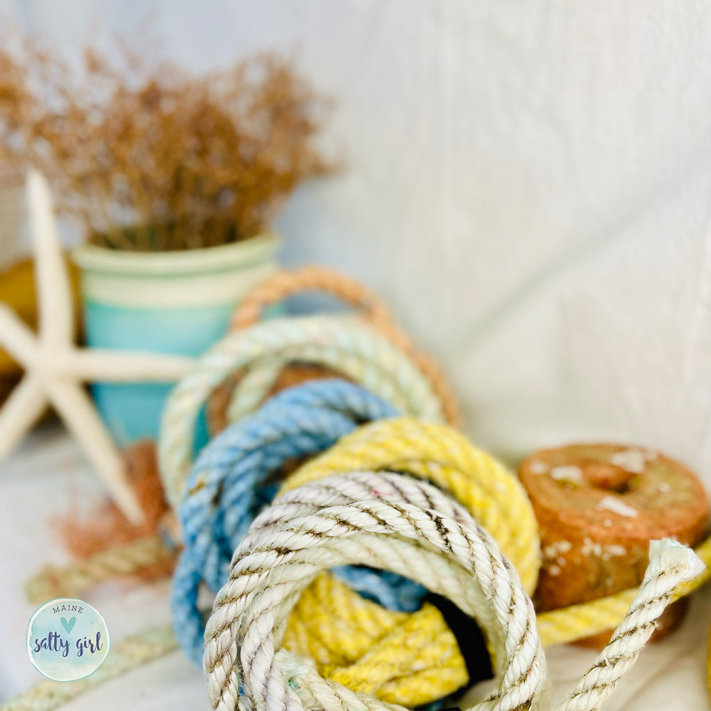 Repurposed Maine Fishing Rope by the Foot