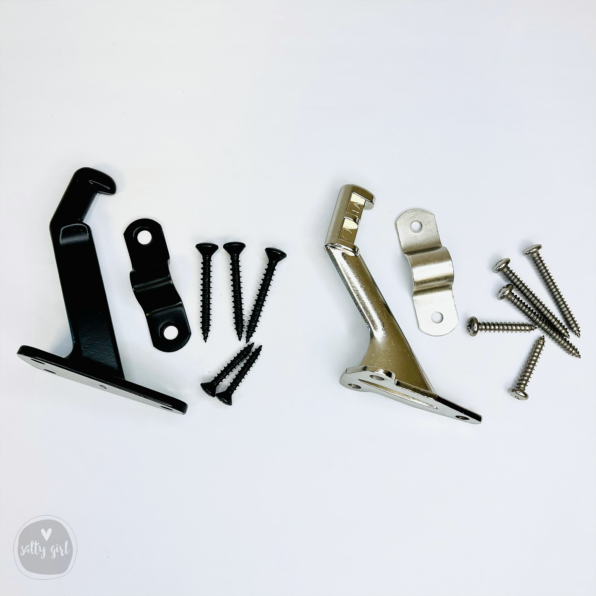 Driftwood handrail hardware