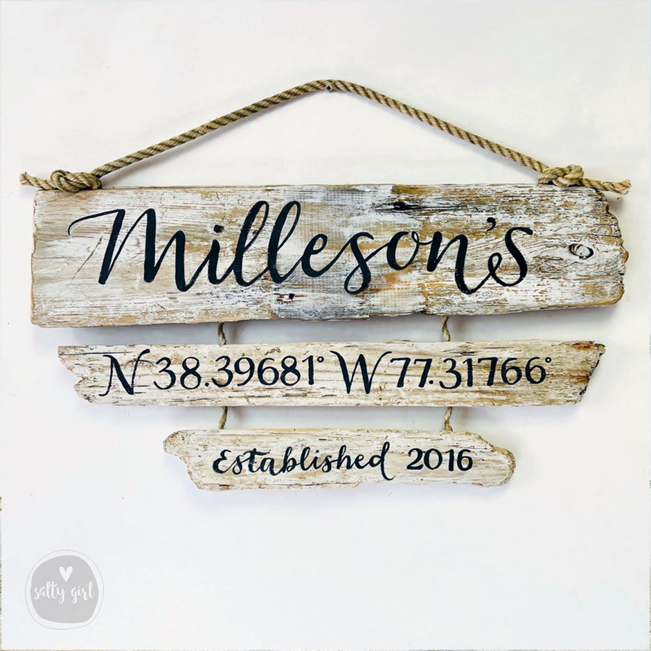 Driftwood Signs – Maine Salty Girl
