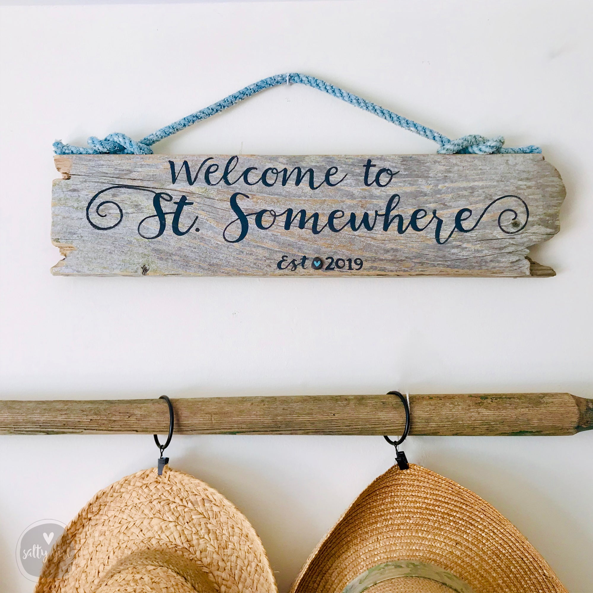 Driftwood Curtain Ring Clips for Driftwood Branch & Boat Oars