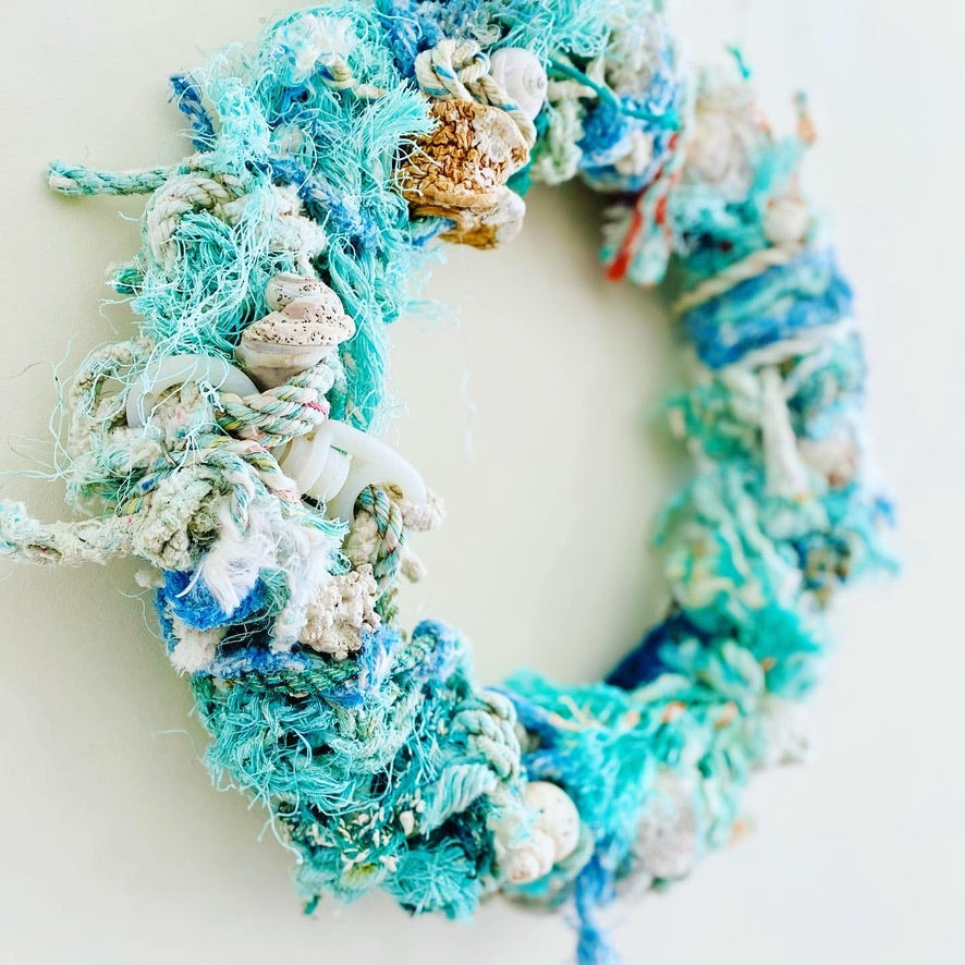 Authentic Maine Fishing Rope Wreath