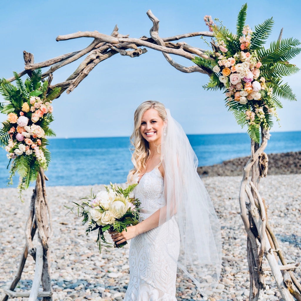 Rustic Driftwood Arch - Versatile & Portable Wedding Decor - Beach Ceremony Arbor