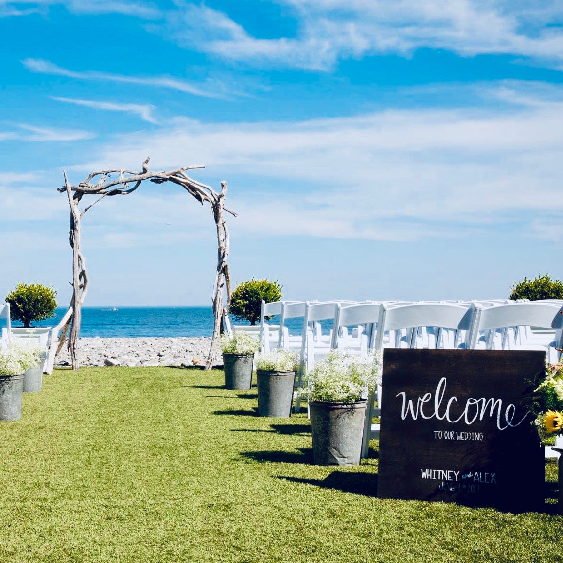 Rustic Driftwood Arch - Versatile & Portable Wedding Decor - Beach Ceremony Arbor