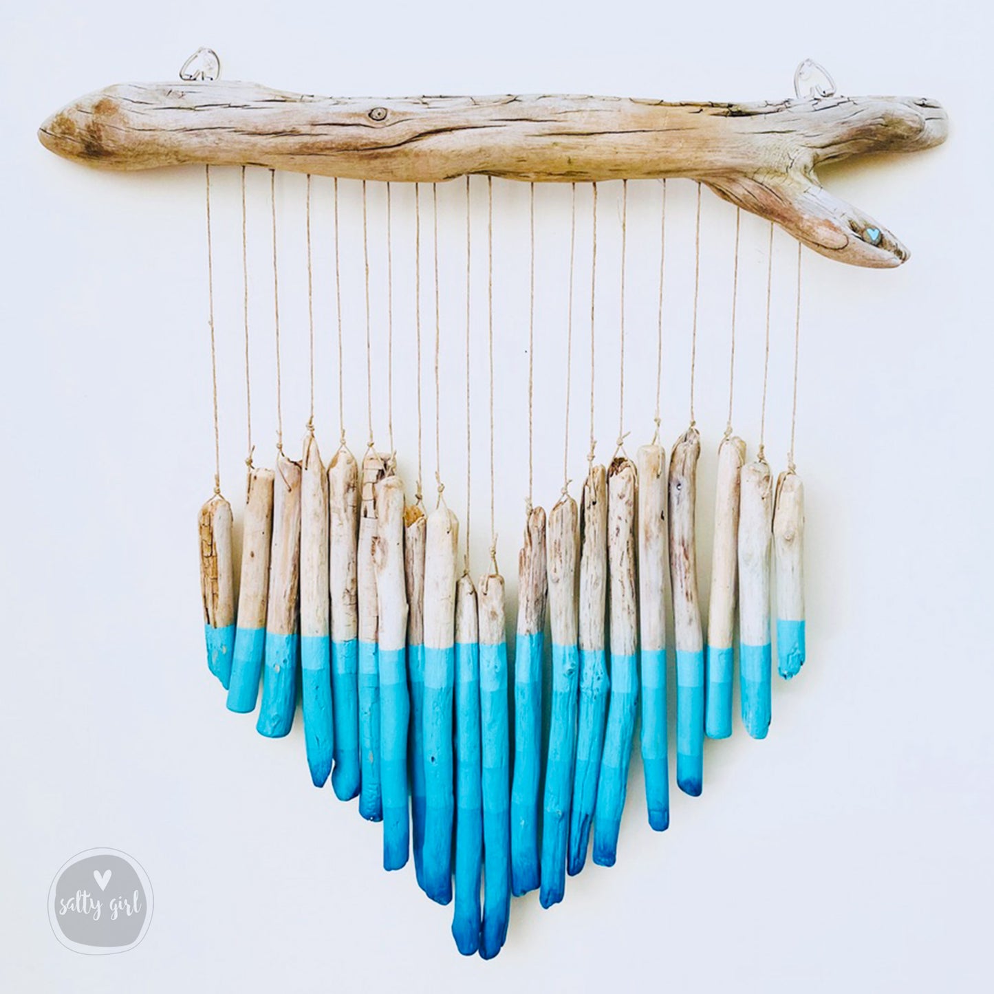 Driftwood Hanging Heart Wall Decor