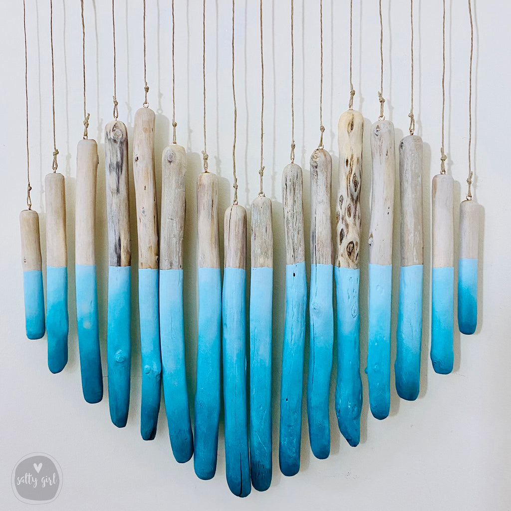 Driftwood Hanging Heart Wall Decor