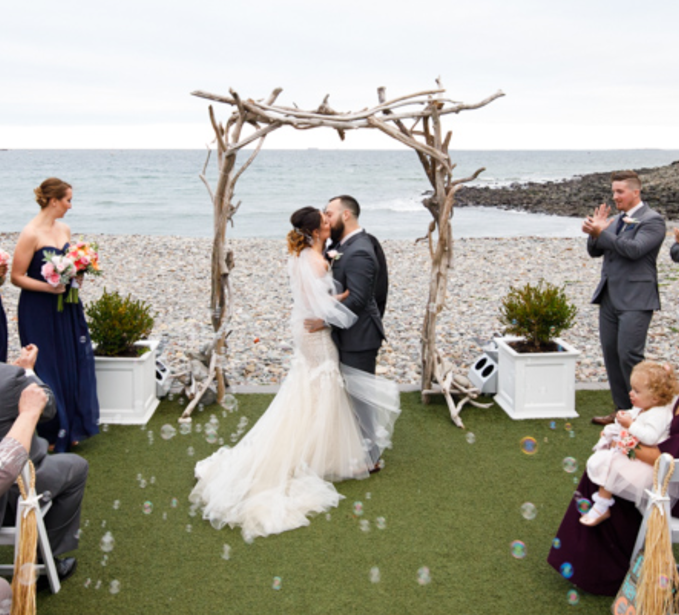 Rustic Driftwood Arch - Versatile & Portable Wedding Decor - Beach Ceremony Arbor