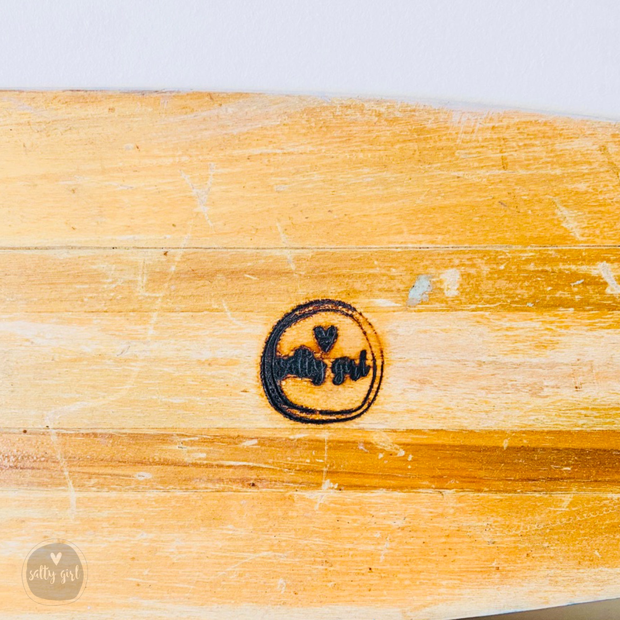 Custom Painted Antique Boat Oar - Nautical Wall Art